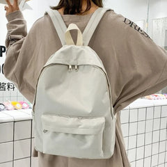 Small School Backpack Girls Nylon Bookbag
