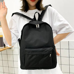 Small School Backpack Girls Nylon Bookbag