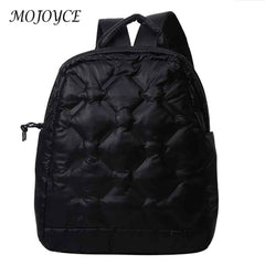 Women Backpack Solid Autumn Winter Backpack Student School Traveling Space