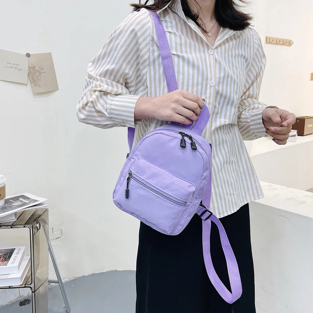 Women Backpack Preppy Style Student School Travel Handbag High Capacity