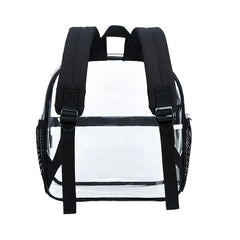 Women Backpack Transparent PVC Bag Female Girls College Students Bookbag