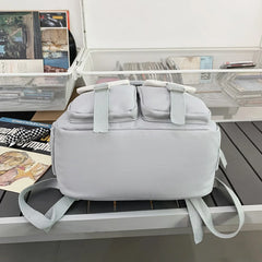 Waterproof Nylon Backpack for Teenage Students Men Women Girls