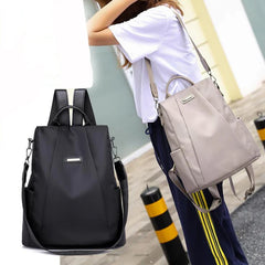 Women Backpack Waterproof Breathable Lightness Bagpack Version Canvas Backpacks