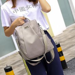 Women Backpack Waterproof Breathable Lightness Bagpack Version Canvas Backpacks