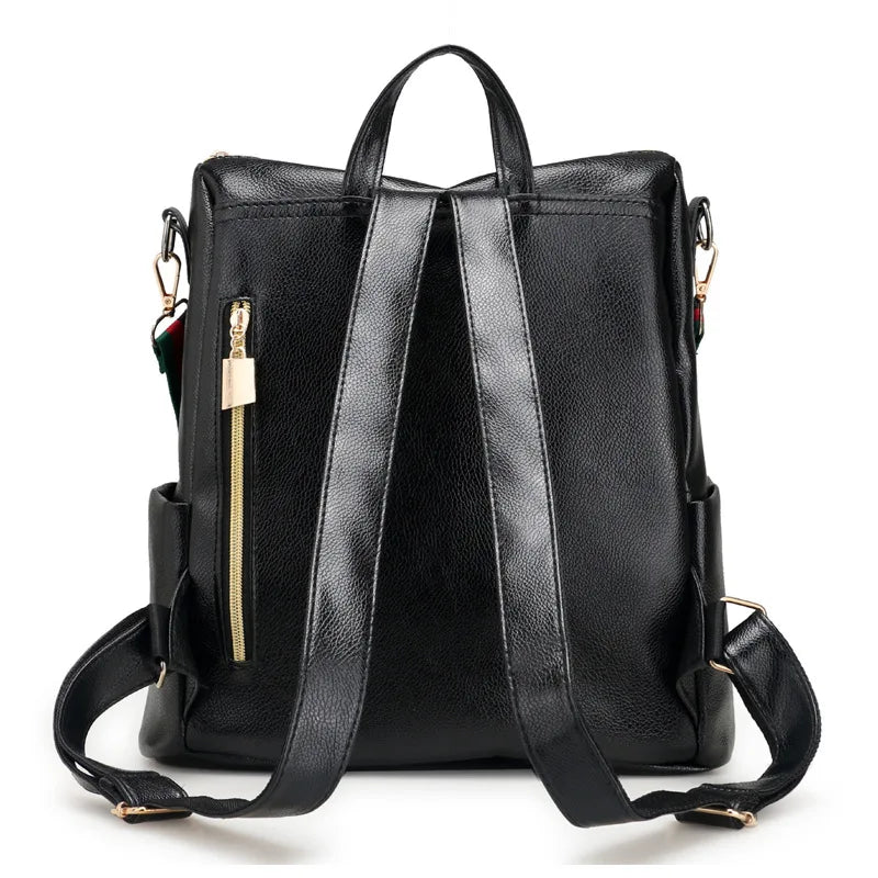 Waterproof Nylon Transformer Backpack for Women