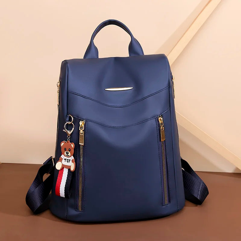 Waterproof Oxford Backpack for Girls Large Capacity School Bag