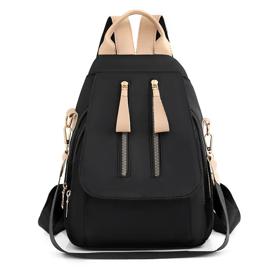 Waterproof Oxford Women Backpack Large Capacity Travel Daypack
