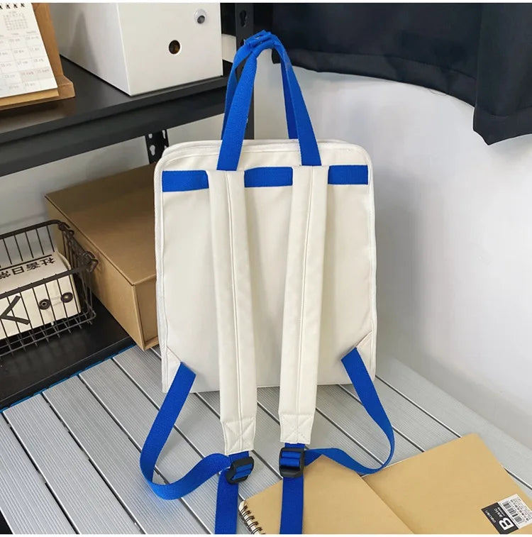 Women Backpack School Bag For Teenage Girl Waterproof Nylon Travel Backpack