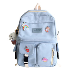 Women Backpack for Teenage Girls Casual School Students Shoulder Bags