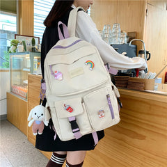 Women Backpack for Teenage Girls Casual School Students Shoulder Bags