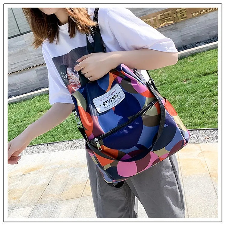 Women Backpacks Oxford Anti-Theft Shoulder Bags Girls Travel Backpack
