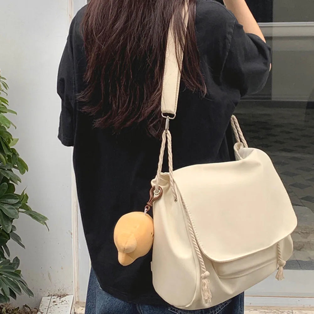 Japanese Preppy Style Waterproof Backpacks Women Large Capacity Bags
