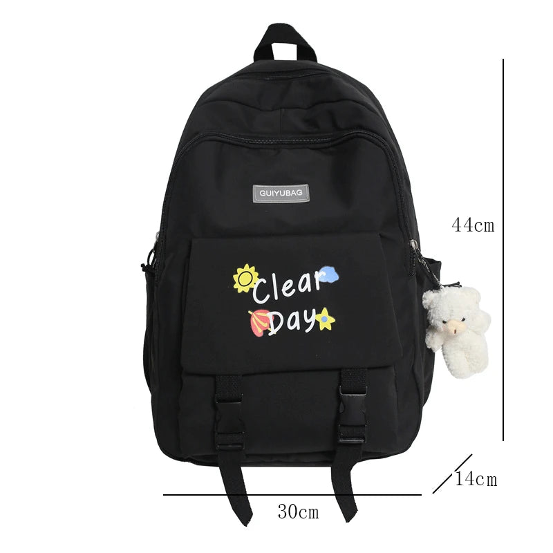 Women Backpacks Large Capacity Travel Back Pack Female Nylon Back To School