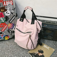 Women Backpacks Multifunction Big Pocket Top-Handle Bag Large Capacity Bag