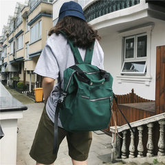 Women Backpacks Multifunction Big Pocket Top-Handle Bag Large Capacity Bag