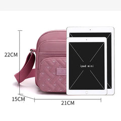 Casual Women Shoulder Bag Nylon Female Handbag Waterproof Girls Messenger Bags