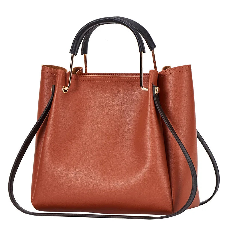 Women Bag Casual Shoulder Messenger Bag Lady Crossbody Bags High Capacity Bucket