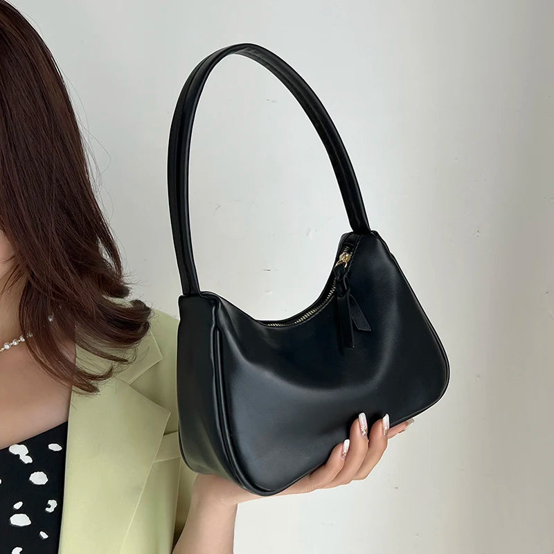 Women Bag Spring Bague Bags For Women Pu Leather Pure Handbag And Purse