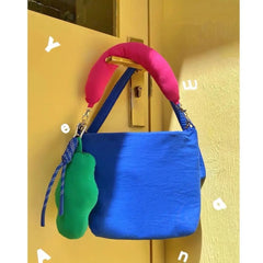 Women Shoulder Bag Nylon Square Handbag Crossbody Zipper Girls All-match