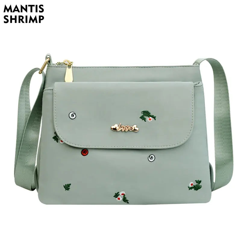 Casual Shoulder Bags Handbag Nylon Crossbody Bag Female Ladies Messenger Pack