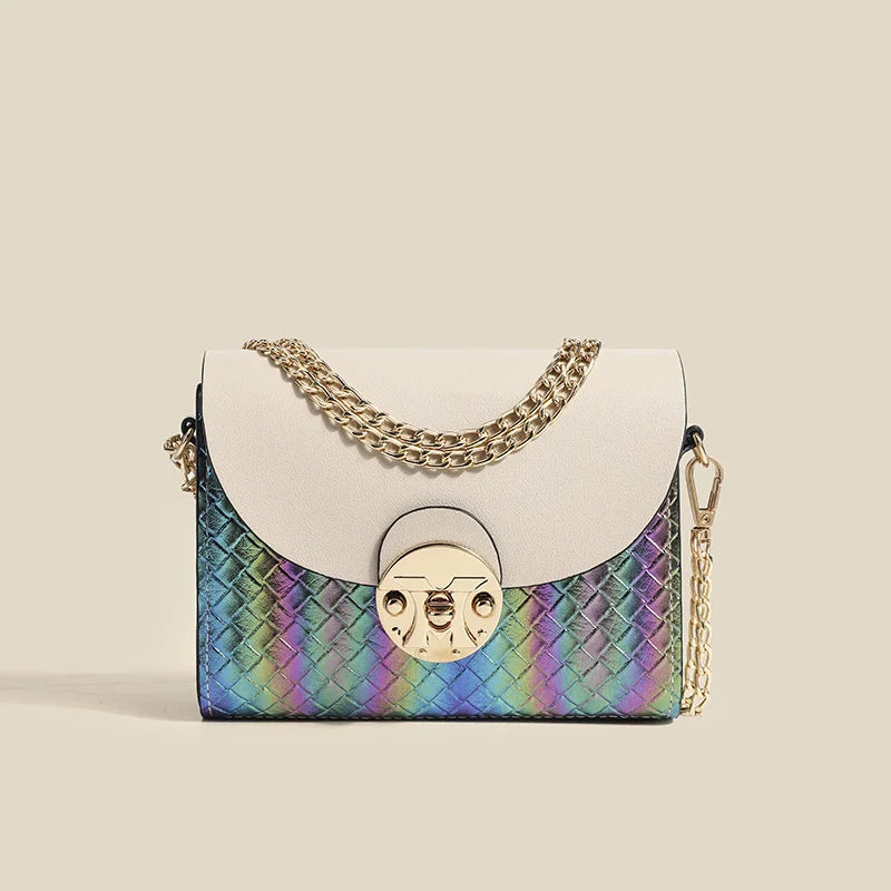 Women Bag Casual Travel Handbag Silk Scarf Chain Shoulder Messenger Bag