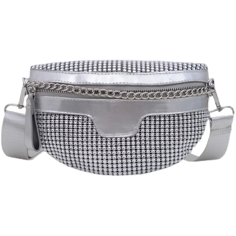 Women Waist Bag Leather Crossbody Chest Fanny Packs Travel