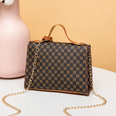 Women Bag Leather Tassel Small Square Shoulder Crossbody Bag