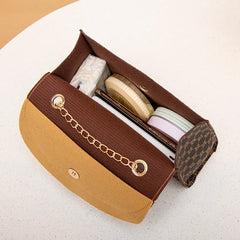 Women Bag Leather Tassel Small Square Shoulder Crossbody Bag