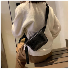 Women Crocodile Messenger Bag Multicolor Pu Leather Cross Body Handbag