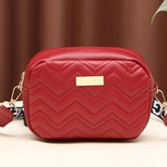 Embroidered Small Square Shoulder Messenger Crossbody Bag