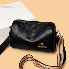 Women Bag Female Messenger Bag High Purse Leather Handbags Women Shoulder Bags C