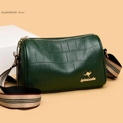 Women Bag Female Messenger Bag High Purse Leather Handbags Women Shoulder Bags C