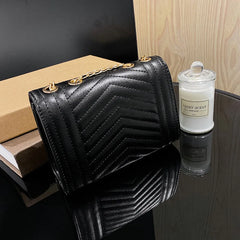 Women Bag Female Tael Chain Small Square Shoulder Messenger Crossbody Purse