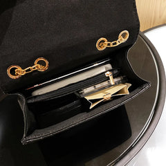 Women Bag Female Tael Chain Small Square Shoulder Messenger Crossbody Purse