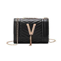 Women Bag Female Tael Chain Small Square Shoulder Messenger Crossbody Purse