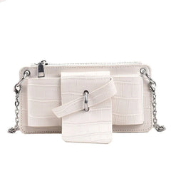 Mini Shoulder Purse with Long Chain Strap Crossbody Sling Bags For Women