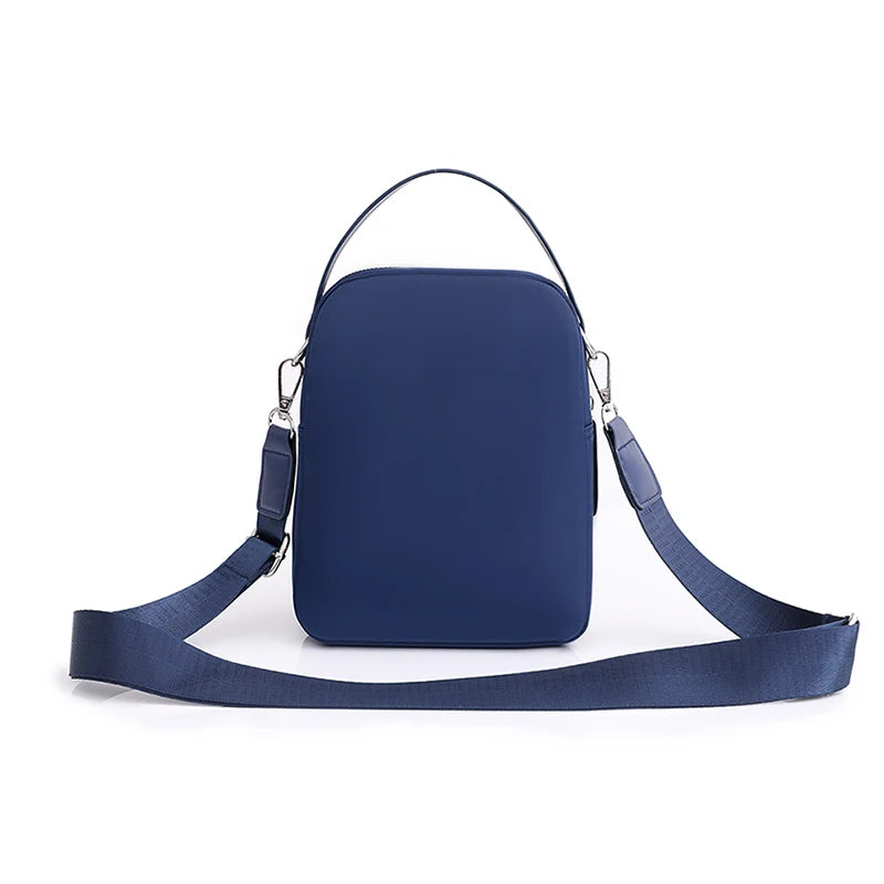 Women Nylon Shoulder Totes Embroidery Messenger Bag High Handbag Crossbody