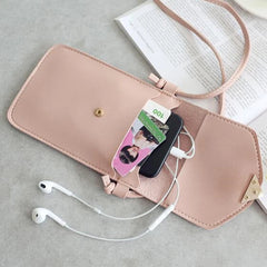 Transparent Women Coin Purse Cross Shoulder Bag Girls Phone Bags