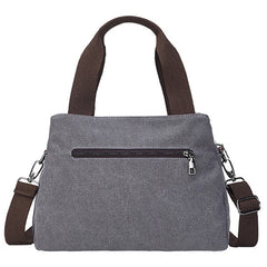 Canvas Crossbody Bag for Women Large Shoulder Tote Messenger Handbag
