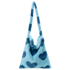 Plush Love Messenger Crossbody Bag Large-capacity Tote Bag