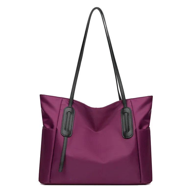 Women Bag Oxford Cloth Shoulder Bag Lightweight Large-capacity Tote Handbag