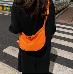 Women Large Capacity Messenger Bag Casual Oxford Cloth Single Shoulder Bag
