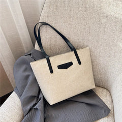 Women Bag Large Capacity Tote Bags Cotton Linen Handbag Casual Female Shopping