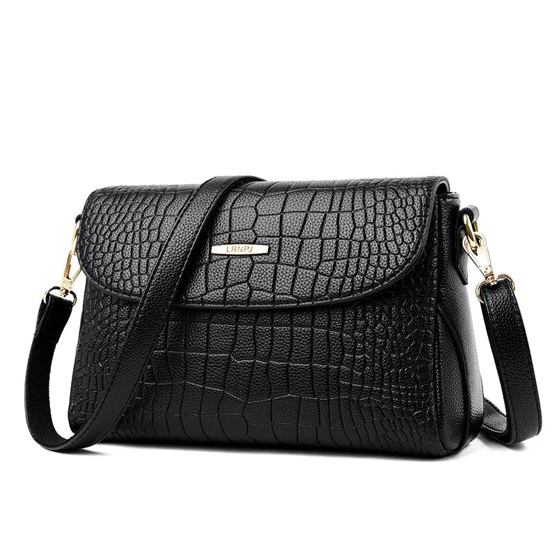 Crocodile Crossbody Bag for Women