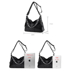 Leather Women's Crossbody Bag Shoulder Messenger Sac A Main Femme