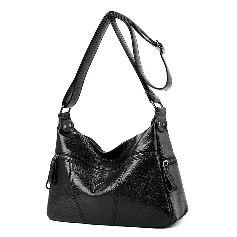 Leather Women's Crossbody Bag Shoulder Messenger Sac A Main Femme