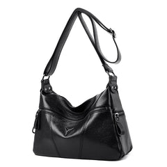 Leather Women's Crossbody Bag Shoulder Messenger Sac A Main Femme
