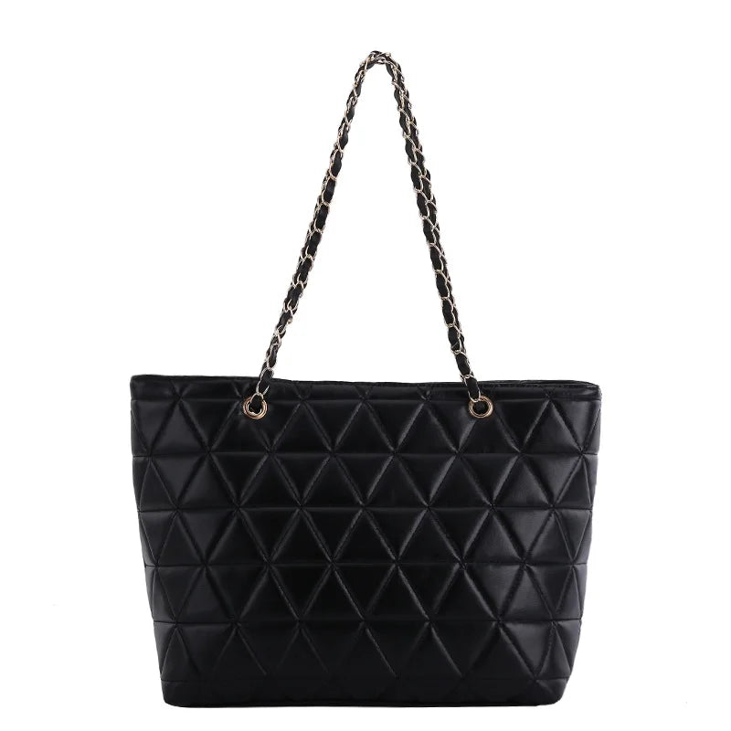 Women's Retro Messenger Bag Chain Tote Shoulder Bag
