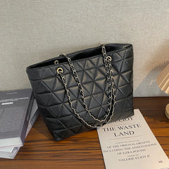 Women's Retro Messenger Bag Chain Tote Shoulder Bag