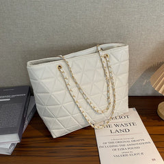 Women's Retro Messenger Bag Chain Tote Shoulder Bag